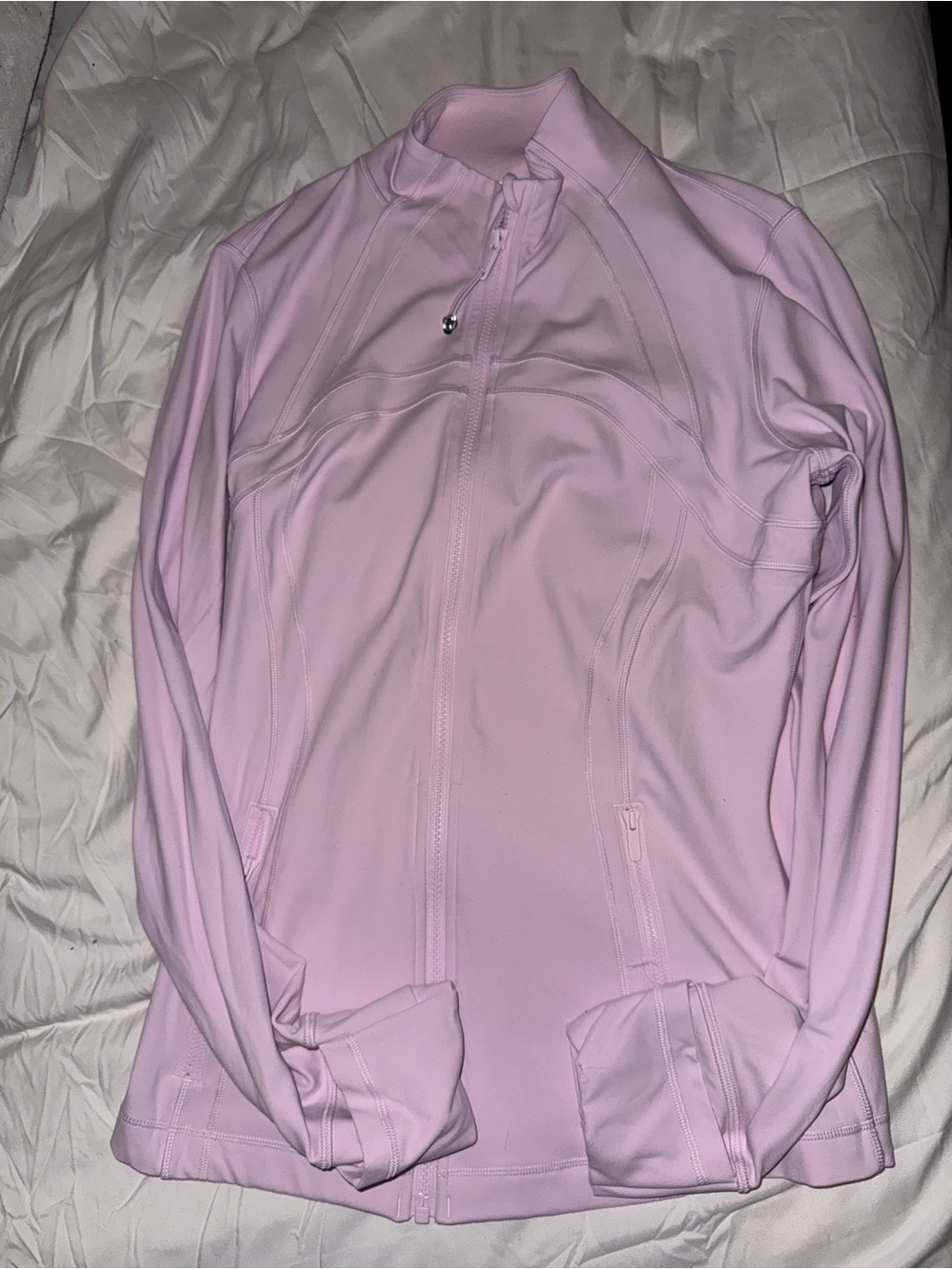 lululemon athletica Nulu Define Jacket in Pink Organza